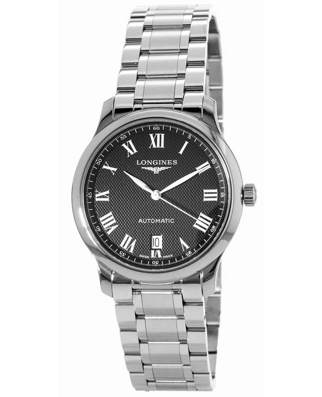 商品Longines|Longines Master Collection Automatic 38.5mm Men's Watch L2.628.4.51.6,价格¥11936,第1张图片