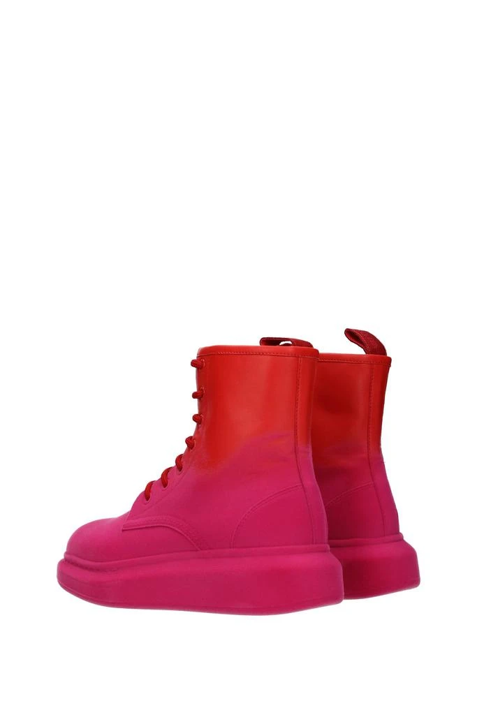 商品Alexander McQueen|Ankle boots Leather Pink Poppy,价格¥2858,第4张图片详细描述