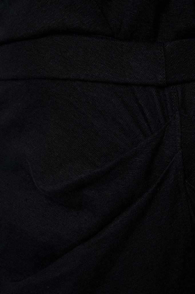 商品IRO|Livy gathered linen-blend mini dress,价格¥425,第2张图片详细描述
