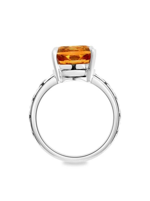 商品Effy|Sterling Silver & Citrine Ring,价格¥477,第3张图片详细描述