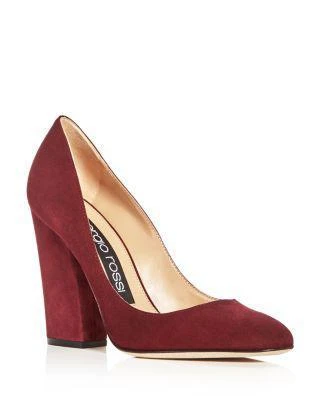 商品Sergio Rossi|Women's Virginia Suede High-Heel Pumps,价格¥1781,第1张图片