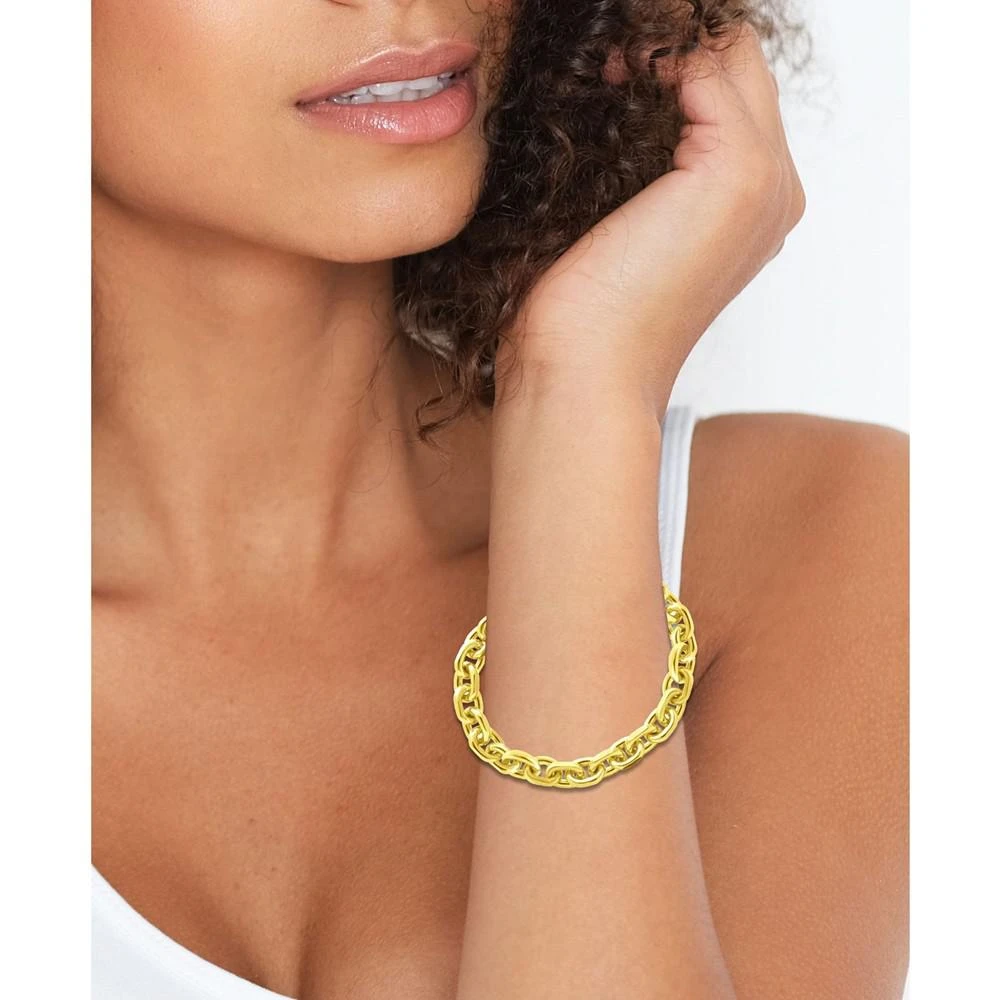 商品Essentials|Gold Plated Cable Chain Bracelet,价格¥447,第2张图片详细描述