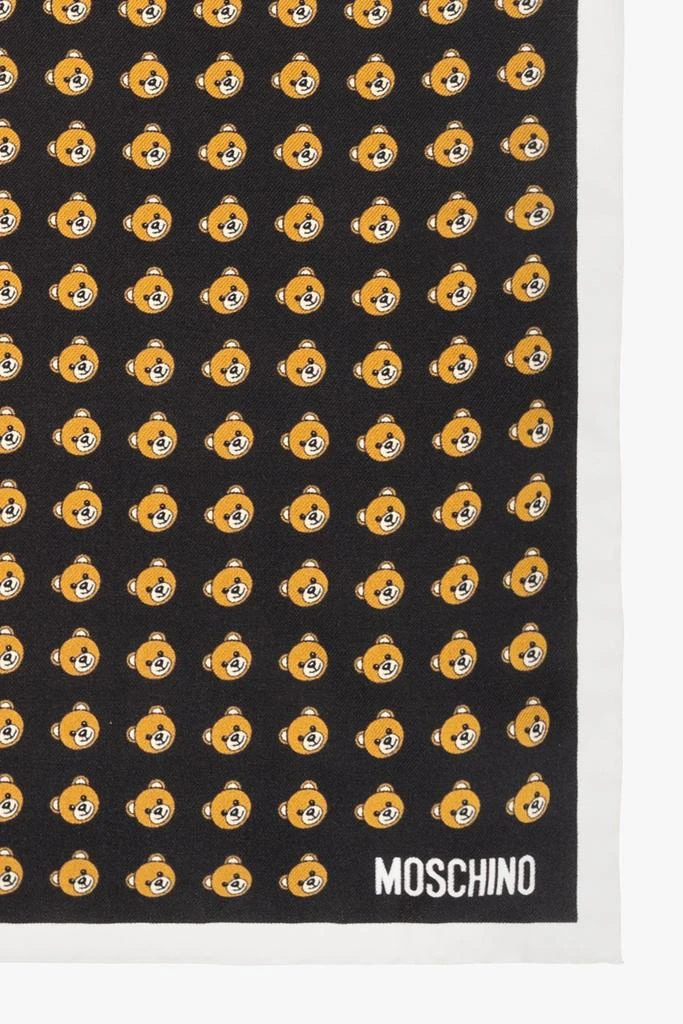 商品Moschino|Moschino Logo Printed Pocket Square,价格¥303,第2张图片详细描述