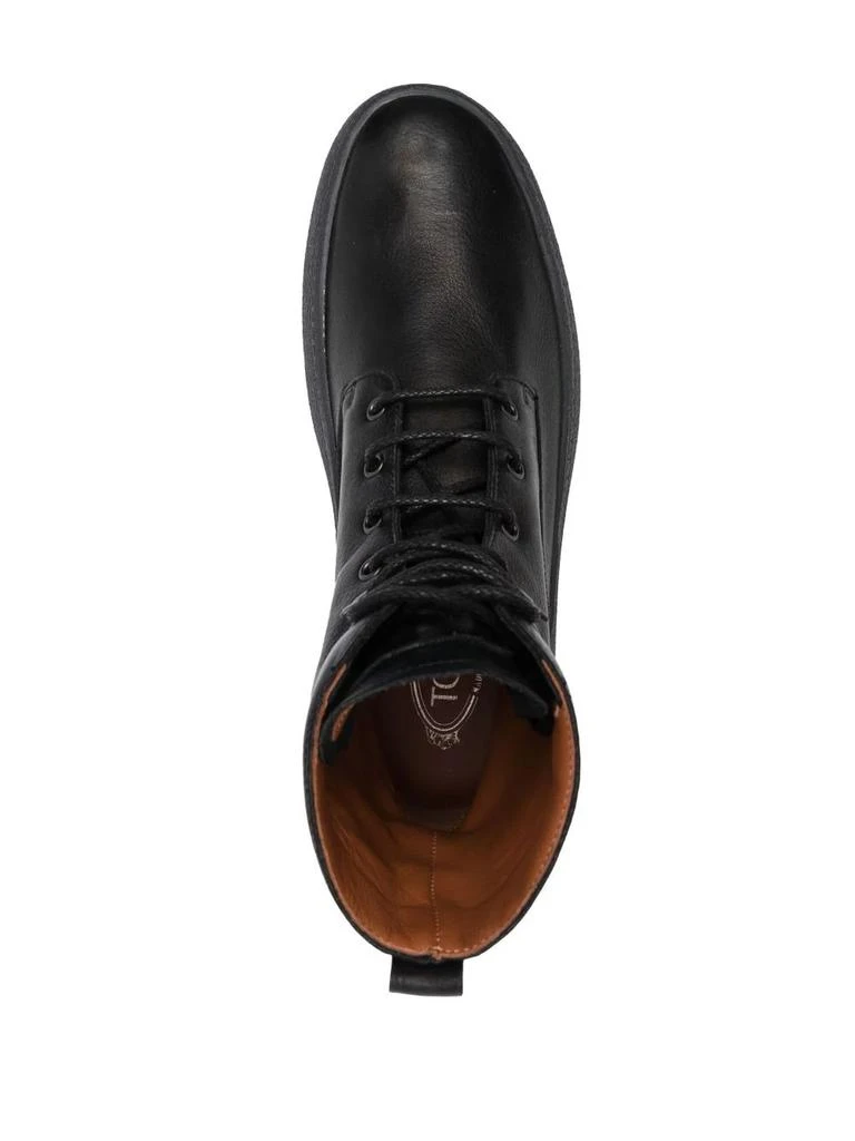 商品Tod's|Black Leather Lace-up Ankle Boot,价格¥4902,第4张图片详细描述