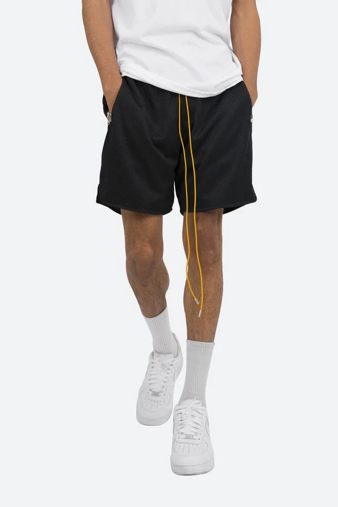 商品MNML|Basic Mesh Shorts - Black,价格¥182,第2张图片详细描述