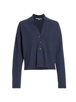 Takira Long-Sleeve Polo Sweater商品第6张图片规格展示