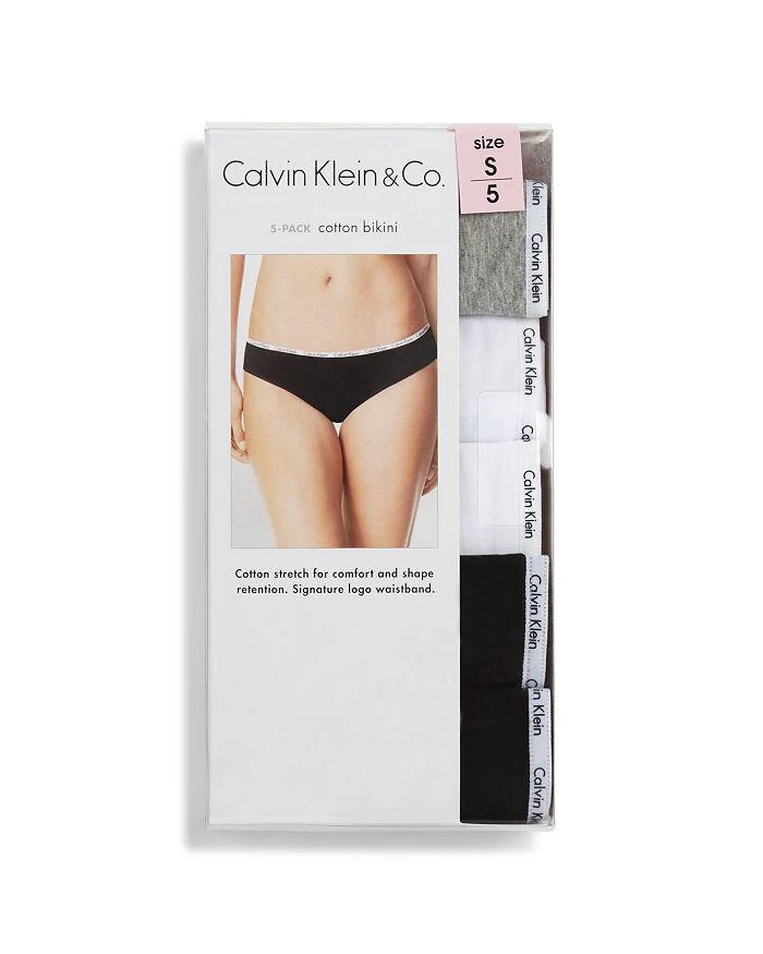 商品Calvin Klein|Signature Bikinis, Set of 5,价格¥335,第2张图片详细描述