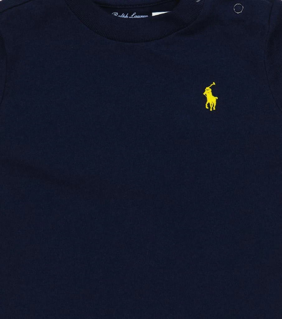 商品Ralph Lauren|Baby cotton T-shirt and shorts set,价格¥512,第3张图片详细描述