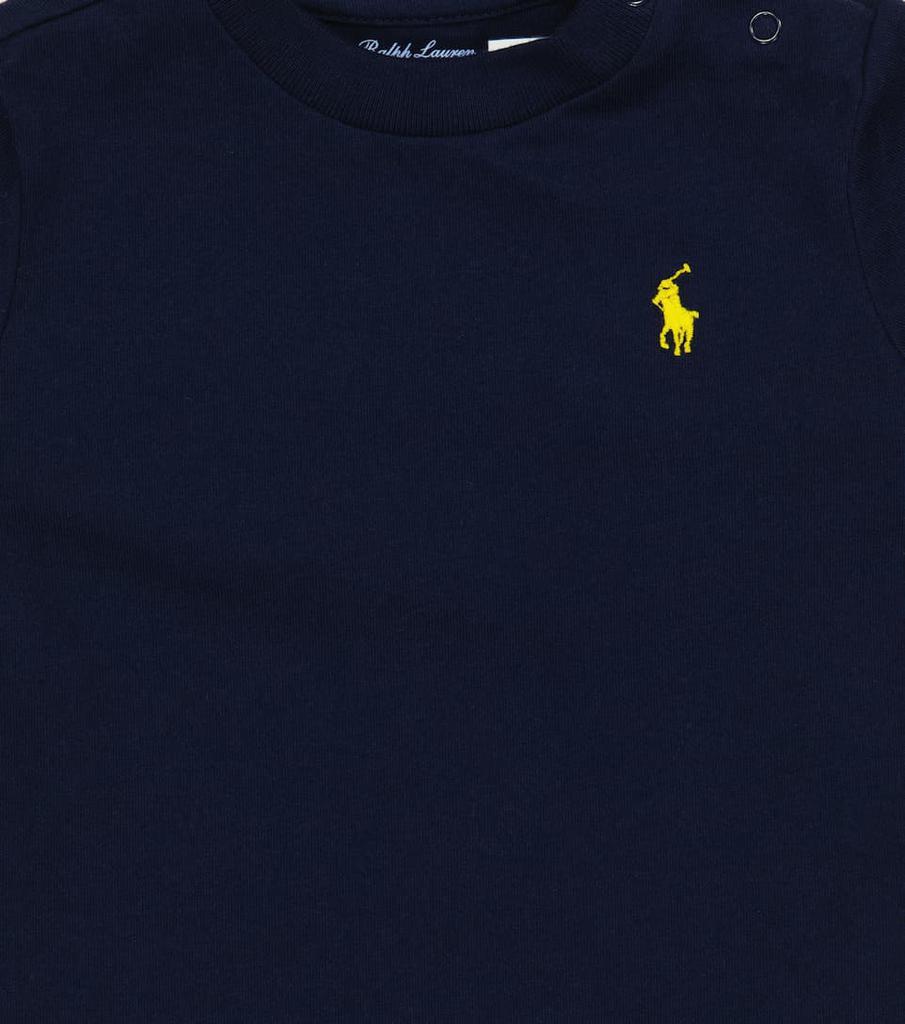 商品Ralph Lauren|Baby cotton T-shirt and shorts set,价格¥472,第5张图片详细描述