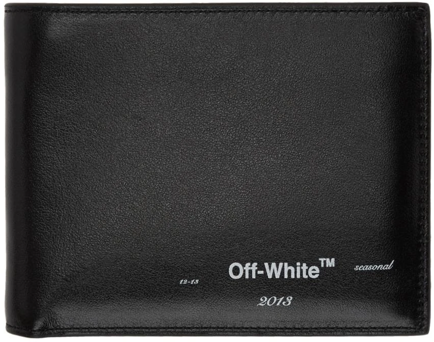 商品Off-White|Black Logo Bifold Wallet,价格¥1232,第1张图片