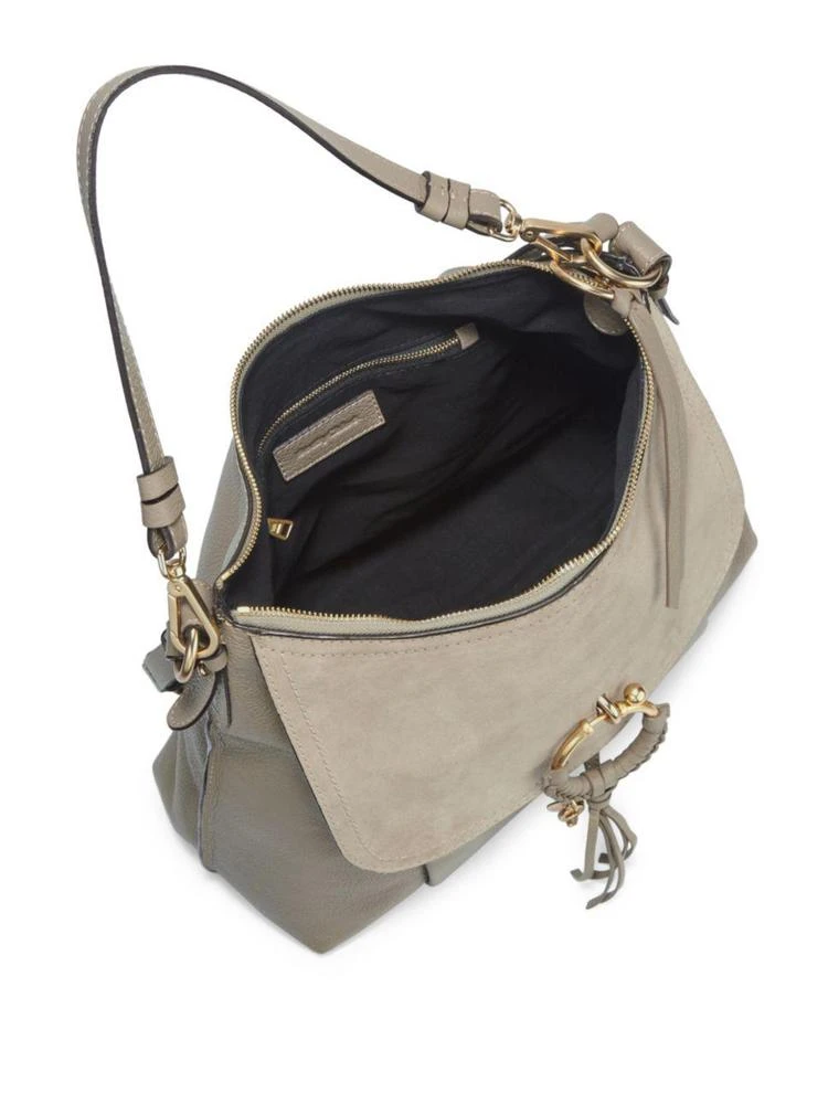 商品See by Chloé|Joan Large Leather & Suede Shoulder Bag,价格¥3897,第2张图片详细描述