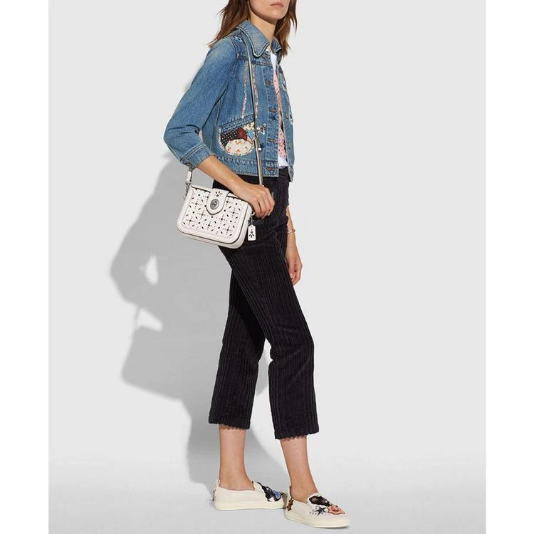 商品Coach|Page铆钉钻饰手拎斜跨两用包,价格¥2199,第2张图片详细描述