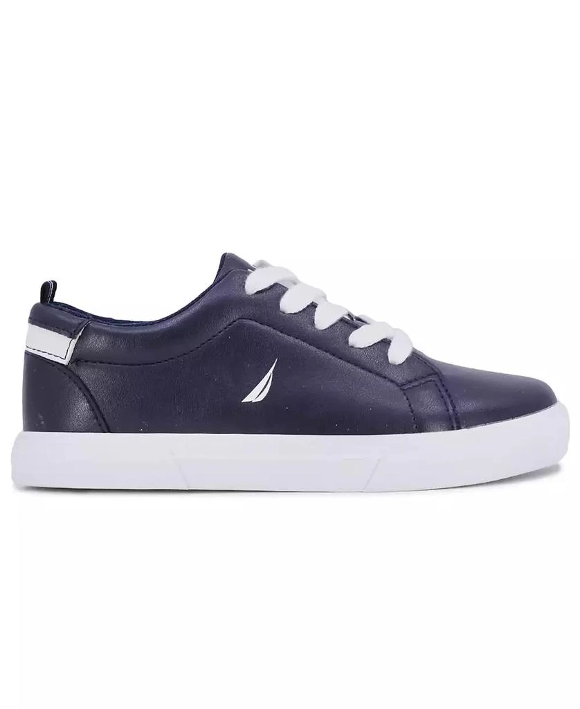 商品Nautica|Little and Big Boys Graves 2 Casual Low Cut Lace Up Sneaker,价格¥168,第2张图片详细描述