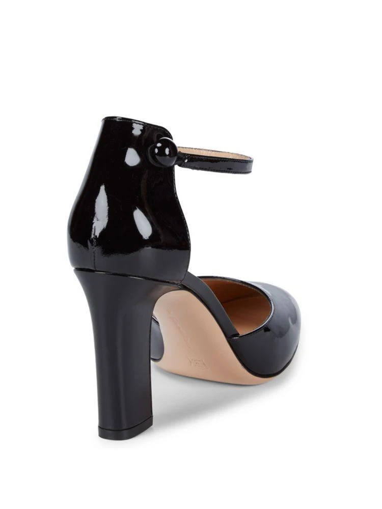 商品Gianvito Rossi|Ankle-Strap Leather Pumps,价格¥1971,第2张图片详细描述