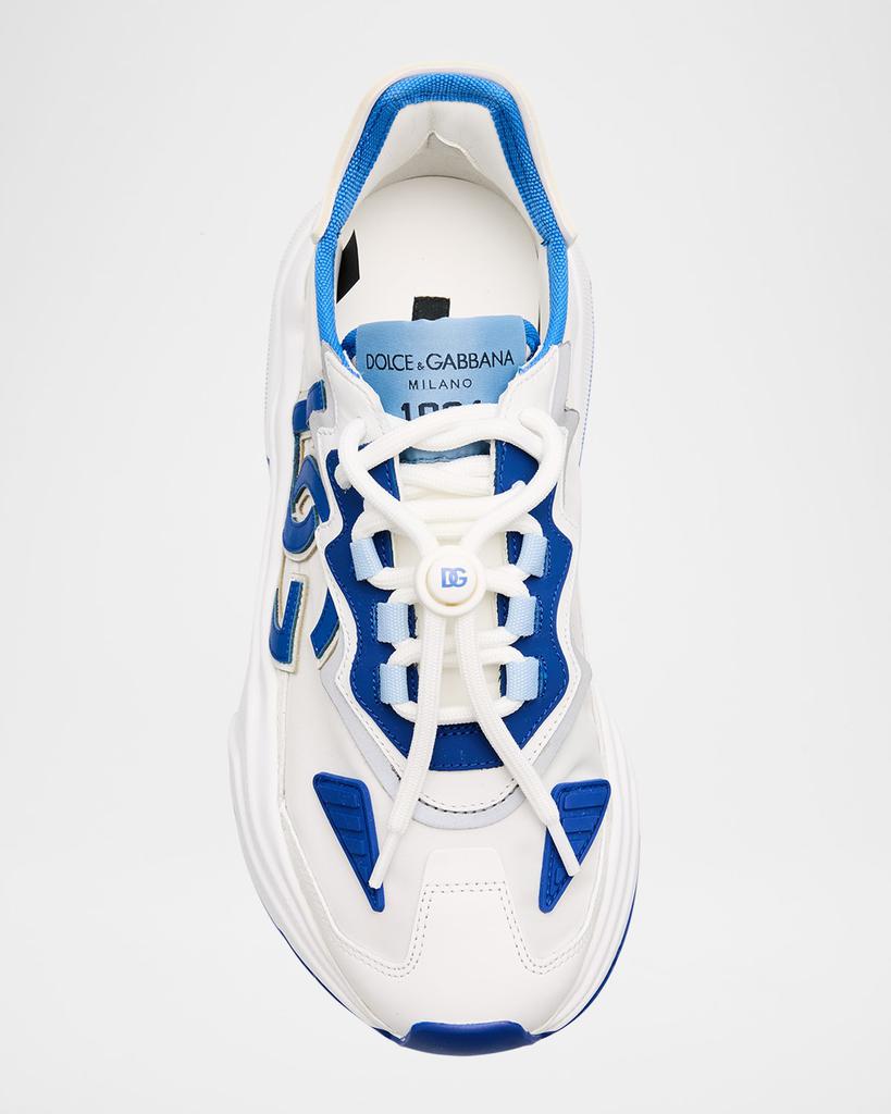 DAYMASTERスニーカー DG LOGO Dolce&Gabbana Daymaster DG logo Runner Sneakers | Neiman Marcus