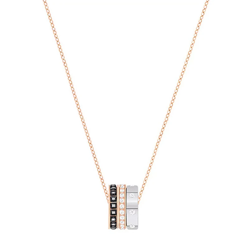 商品Swarovski|SWAROVSKI 施华洛世奇 三环转运珠男女情侣项链礼物 5353666 ,价格¥776,第1张图片