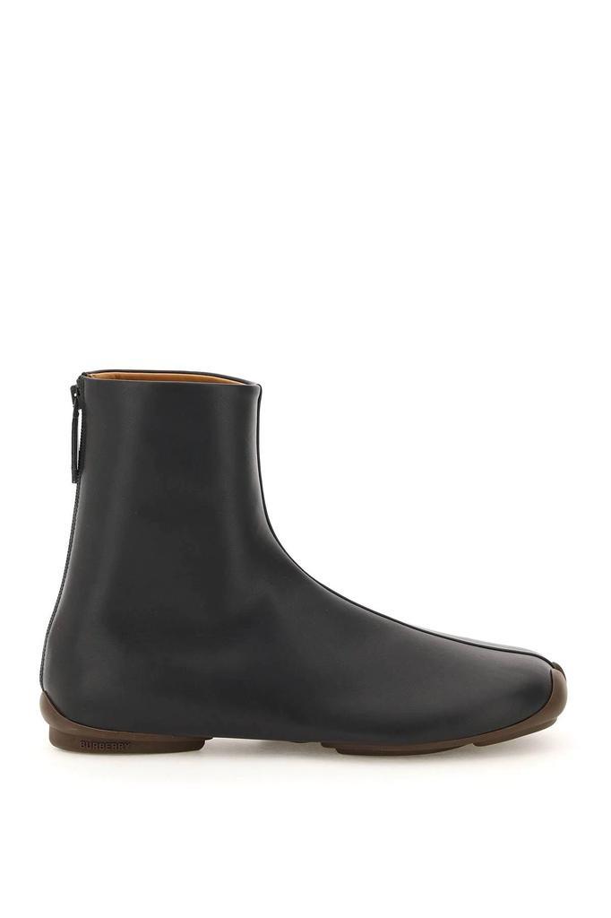 商品Burberry|PHOENIX LEATHER SOCK BOOTS,价格¥3942,第1张图片