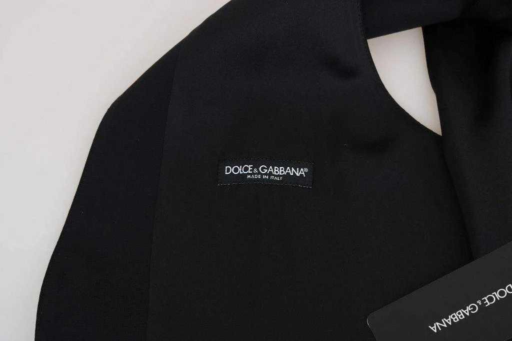 Dolce & Gabbana  Black Wool Silk Vest 商品