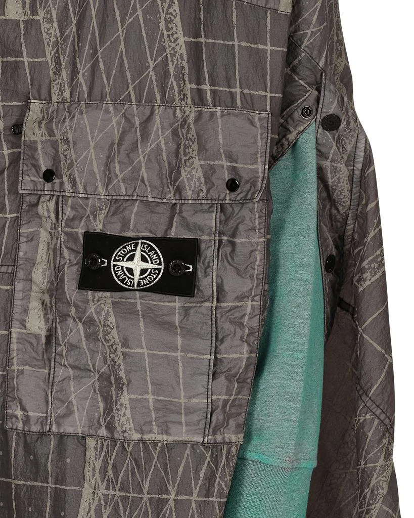 Reflective Tarpaulin / Cape Poncho Grey 商品