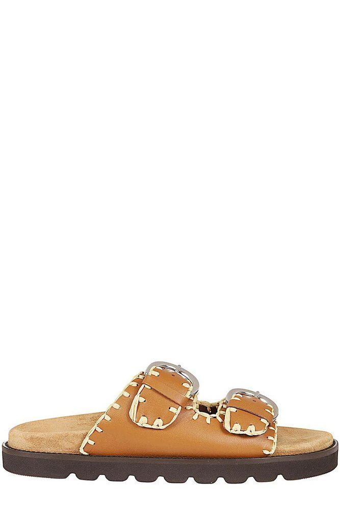 商品Weekend Max Mara|Weekend Max Mara Footbed Open Toe Sandals,价格¥1727,第1张图片