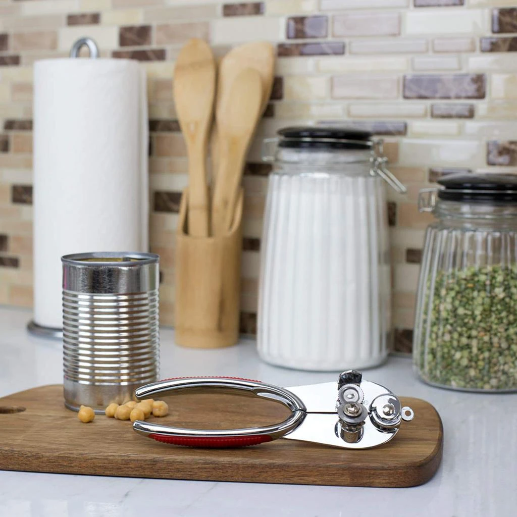 商品Home Basics|Home Basics Zinc Can Opener with Rubber Grip,价格¥123,第2张图片详细描述