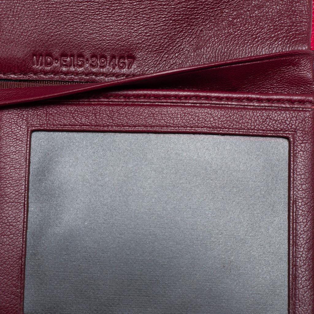 Bvlgari Fuchsia Leather Bvlgari Trifold Wallet商品第10张图片规格展示