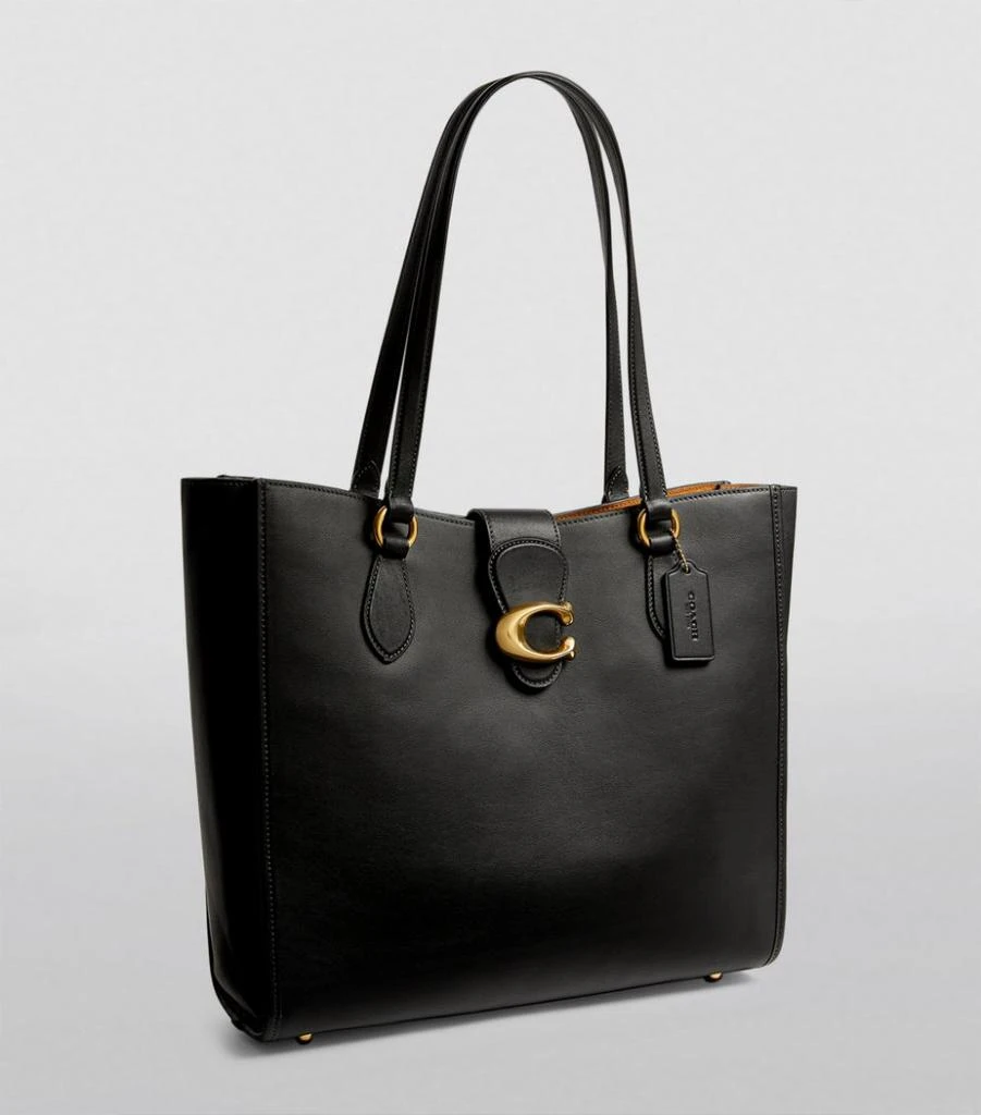 商品Coach|Large Leather Theo Tote Bag,价格¥3919,第3张图片详细描述