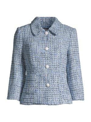 Checked Tweed Jacket商品第3张图片规格展示