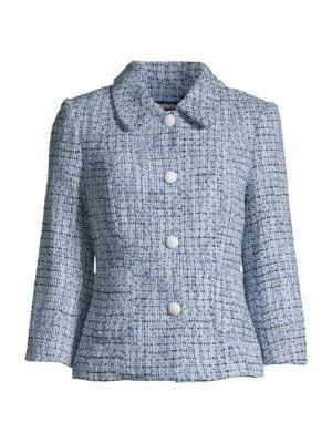 商品Karl Lagerfeld Paris|Checked Tweed Jacket,价格¥526,第3张图片详细描述