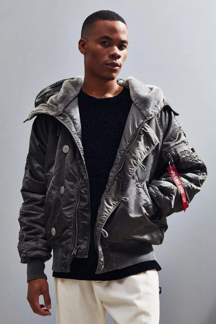 商品Alpha Industries|Alpha Industries N-2B Battlewash Parka Coat,价格¥942,第1张图片