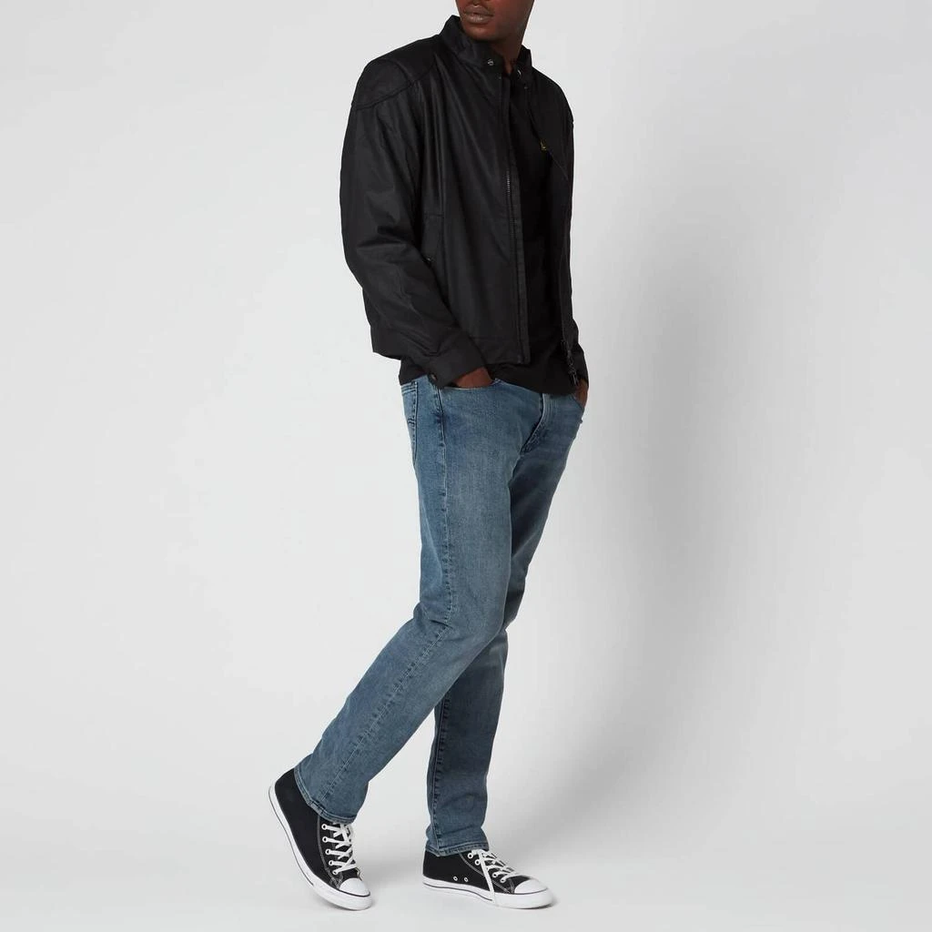 商品Barbour|Barbour International Men's Stove Wax Jacket - Black,价格¥913,第3张图片详细描述