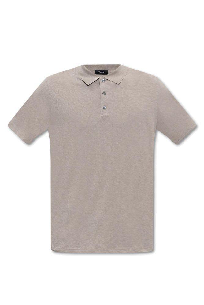 商品Theory|Theory Short-Sleeved Polo Shirt,价格¥443,第1张图片
