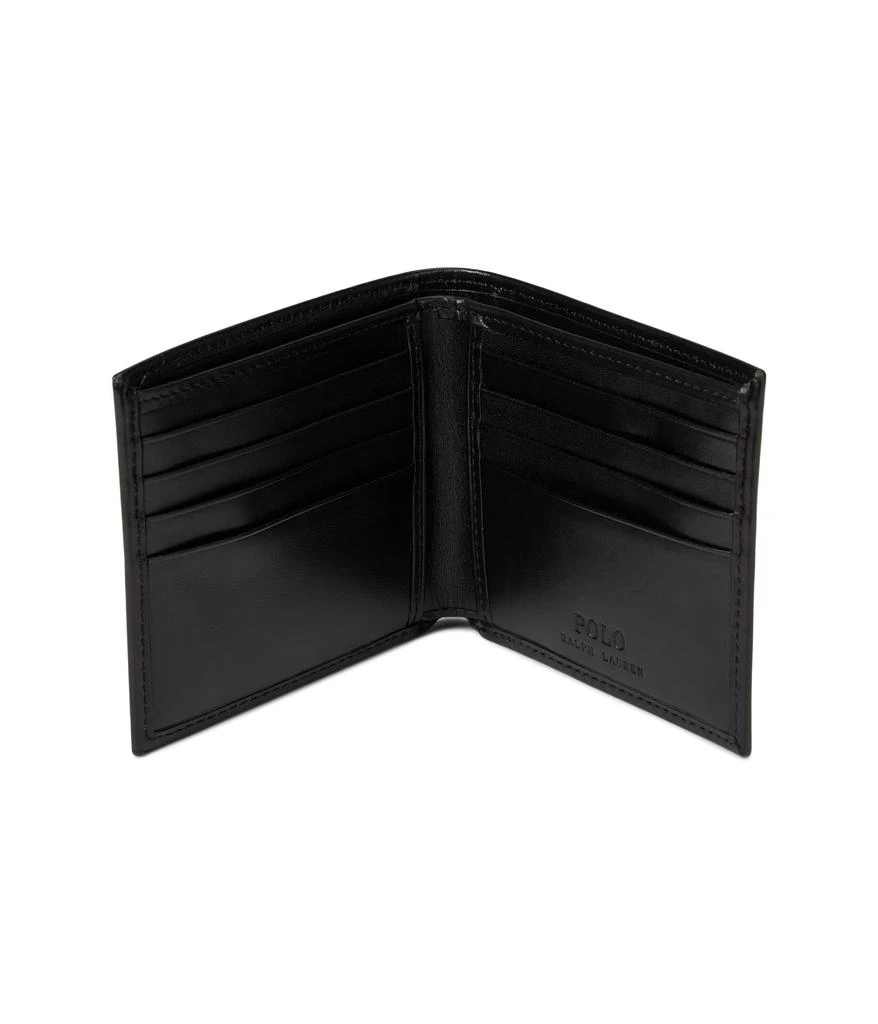 商品Ralph Lauren|Big Pony Leather Billfold Wallet,价格¥789,第2张图片详细描述