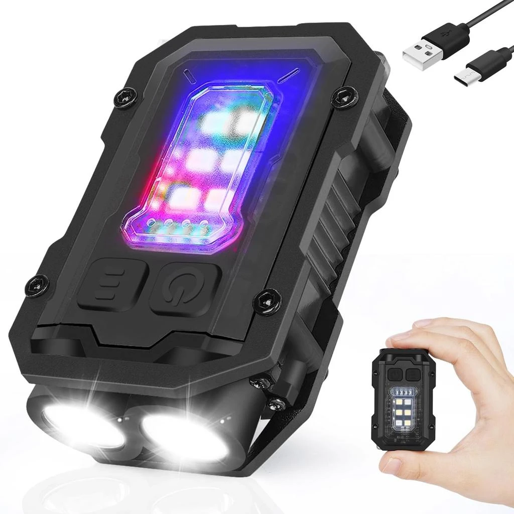 商品Global Bazaar|Mini Pocket Keychain Flashlight with Magnet,价格¥223,第1张图片