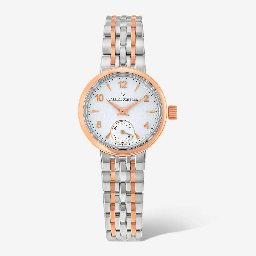 商品Carl F. Bucherer|Carl F. Bucherer Adamavi 18K Rose Gold & Stainless Steel Manual Wind Women's Watch 00.10317.07.26.21,价格¥18055,第1张图片