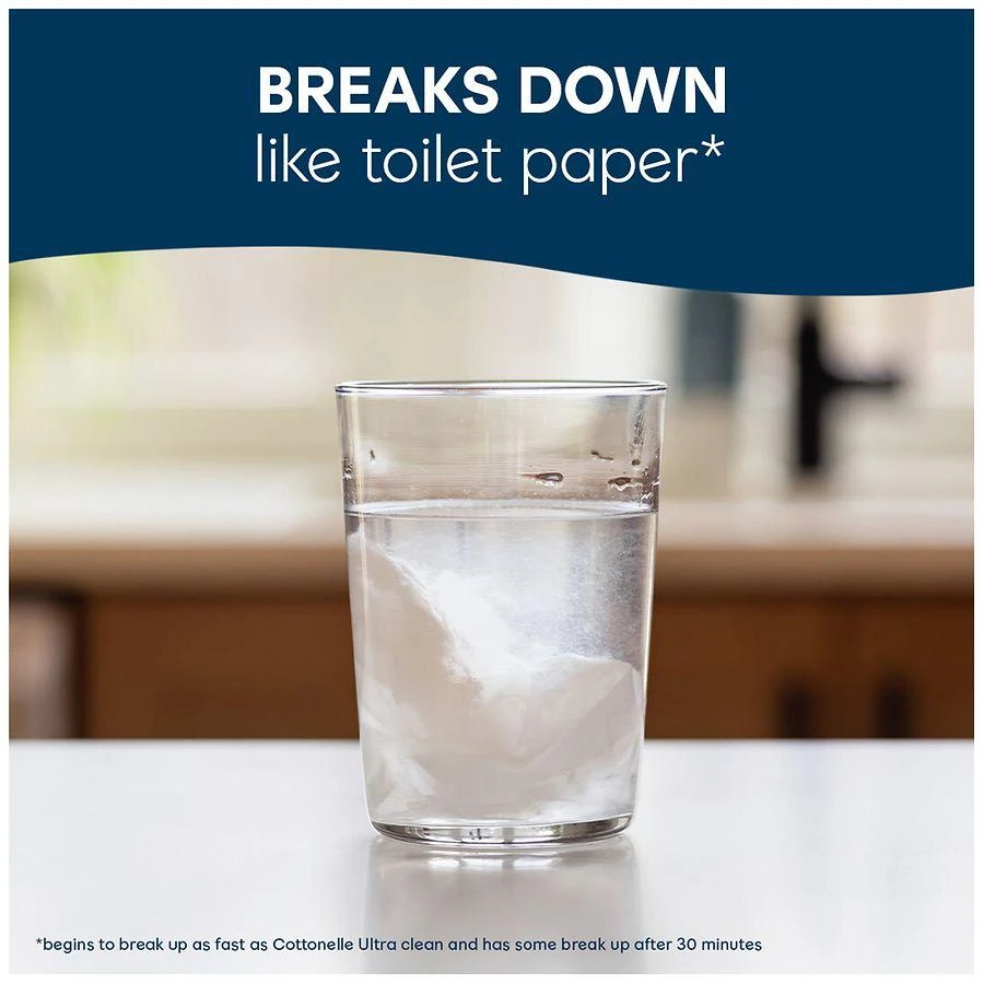 商品Cottonelle|Fresh Care Flushable Wet Wipes Unscented,价格¥49,第3张图片详细描述