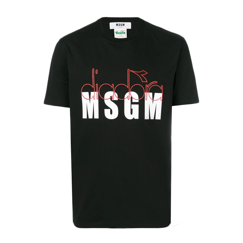 商品[国内直发] MSGM|MSGM 男士短袖T恤 2440MM310-184195-99,价格¥463,第1张图片