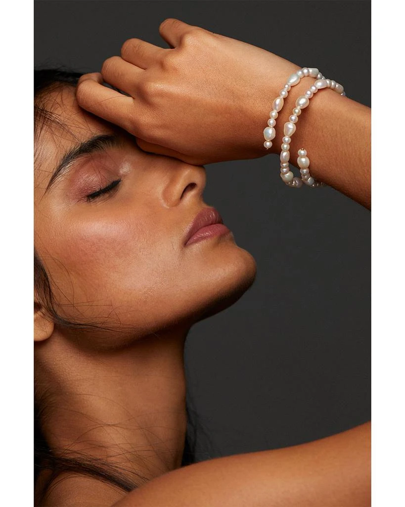 Poppy Cultured Freshwater Pearl Triple Wrap Bracelet 商品