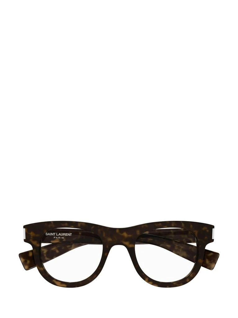 商品Yves Saint Laurent|Saint Laurent Eyewear Round Frame Glasses,价格¥2113,第1张图片