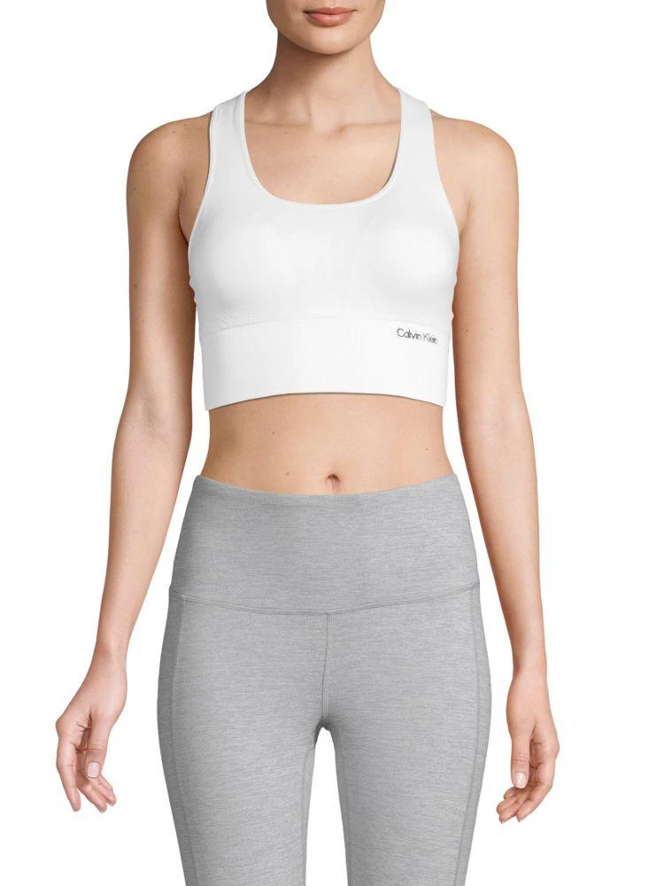 商品Calvin Klein|Logo Sporty Bralette,价格¥90,第1张图片