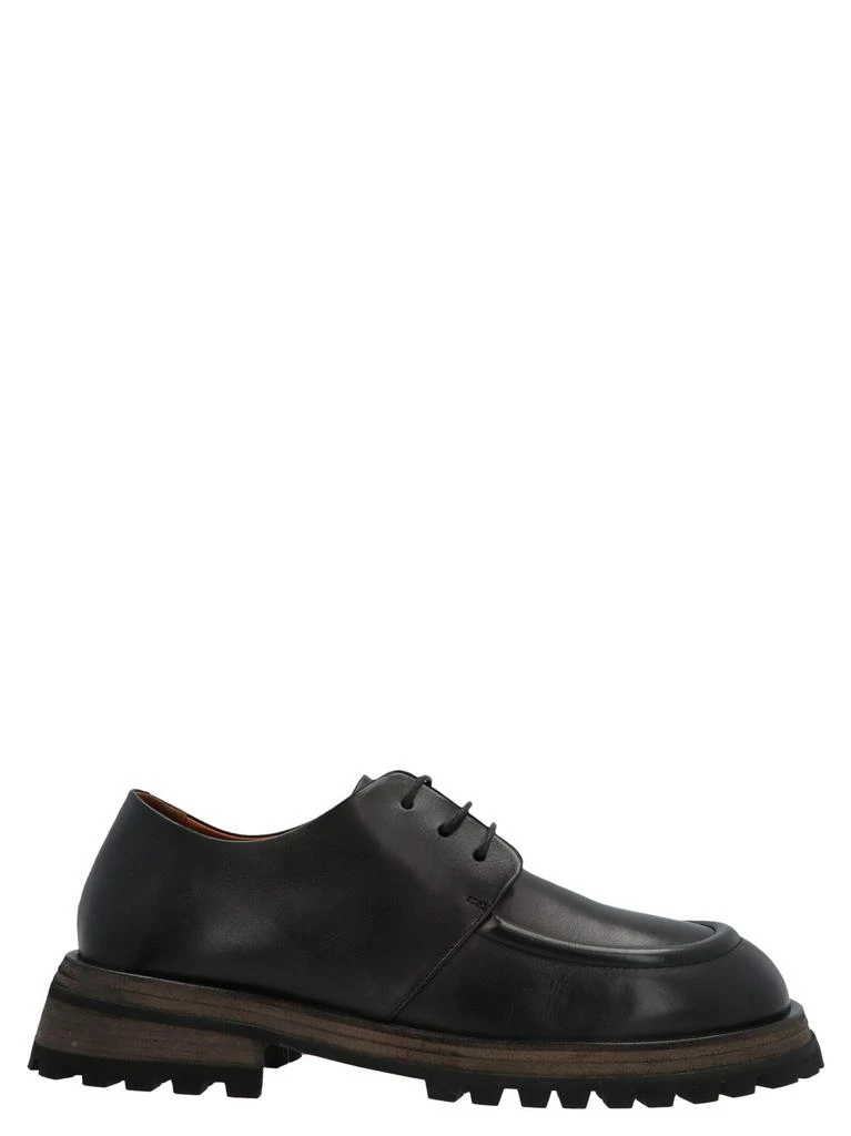 商品Marsèll|Marsell men's black lace up shoes,价格¥4769,第1张图片