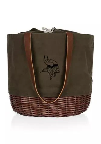 商品Heritage|Nfl Minnesota Vikings Coronado Canvas And Willow Basket Tote,价格¥546,第1张图片