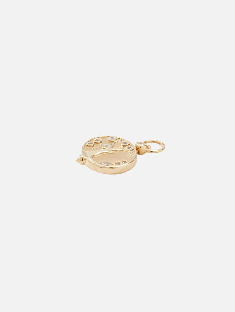 商品THREE STORIES JEWELRY|Single Emerald Tree of Life Top Switch Charm,价格¥9119,第4张图片详细描述