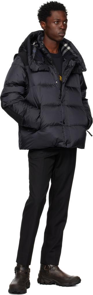 商品Burberry|Navy Puffer Down Jacket,价格¥8748,第6张图片详细描述
