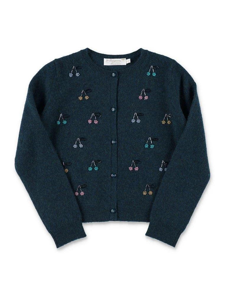 商品Bonpoint|Bonpoint Tonia Buttoned Long-Sleeved Cardigan,价格¥1874,第1张图片