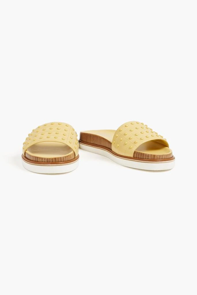 商品Tod's|Studded leather slides,价格¥1456,第2张图片详细描述