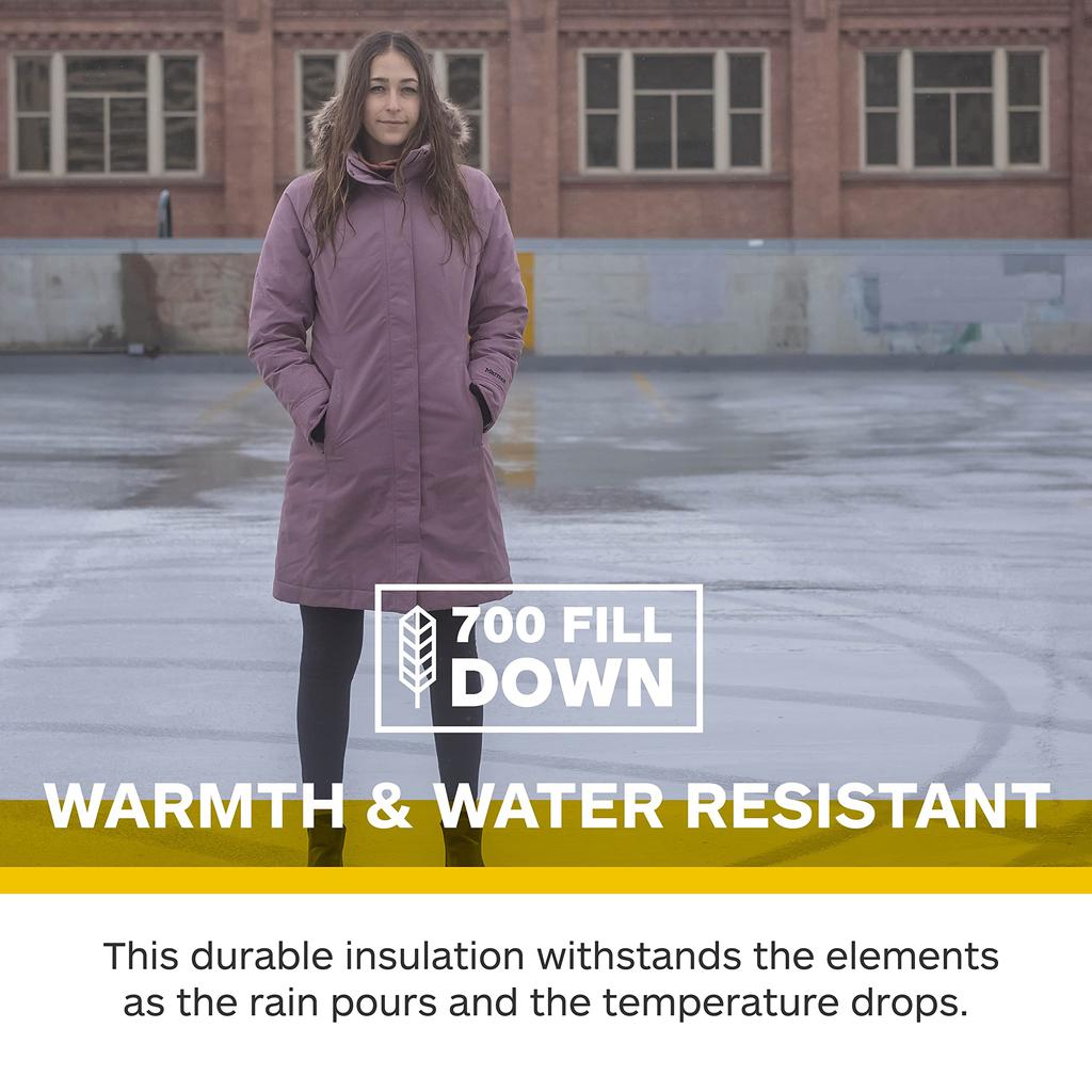 MARMOT Women's Chelsea Waterproof Down Rain Coat, Fill Power 700商品第5张图片规格展示