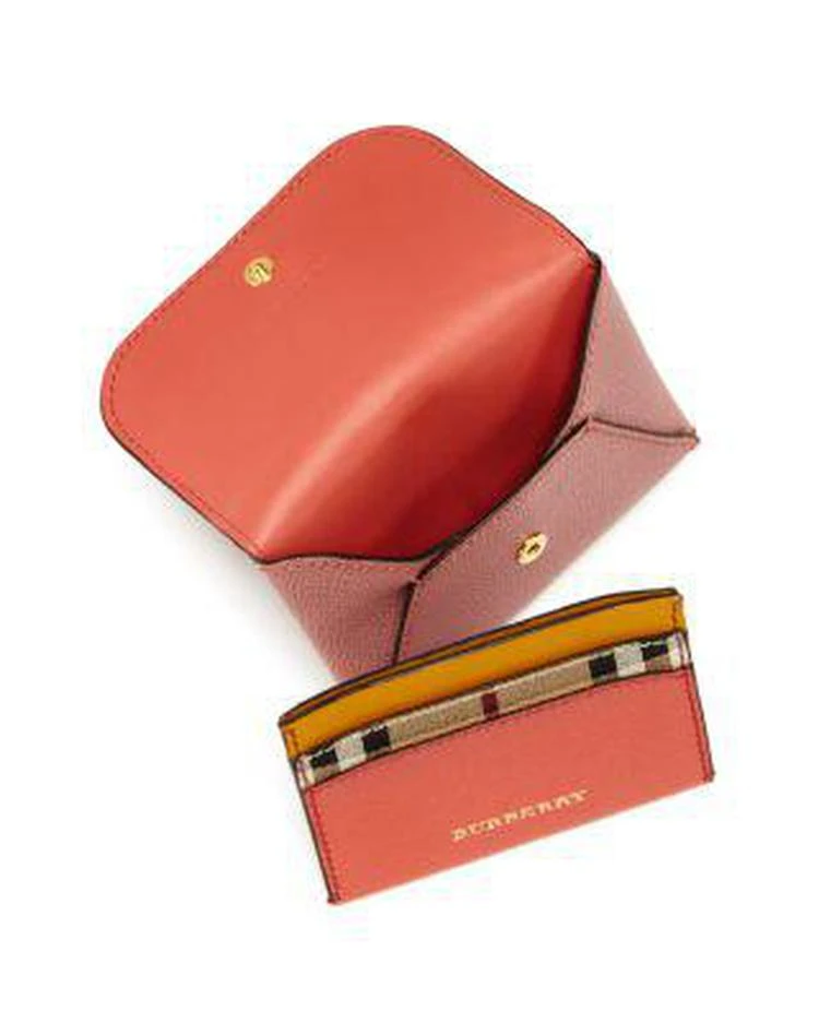 商品Burberry|Haymarket Mayfield Leather Card Case Set,价格¥1472,第3张图片详细描述