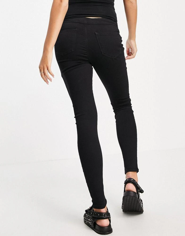 商品Topshop|Topshop Maternity under bump Joni jeans in black,价格¥148,第2张图片详细描述