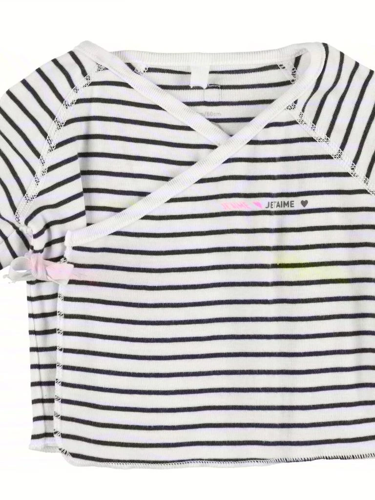 商品PETIT BATEAU|Cotton Cardigan, Bodysuit & Pants,价格¥376,第1张图片详细描述